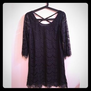 Black Lace Dress